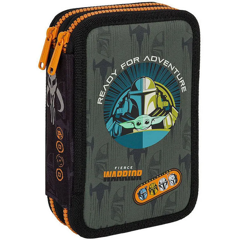 Penar Echipat Coolpack Jumper 2 2 Compartimente Mandalorian Negru