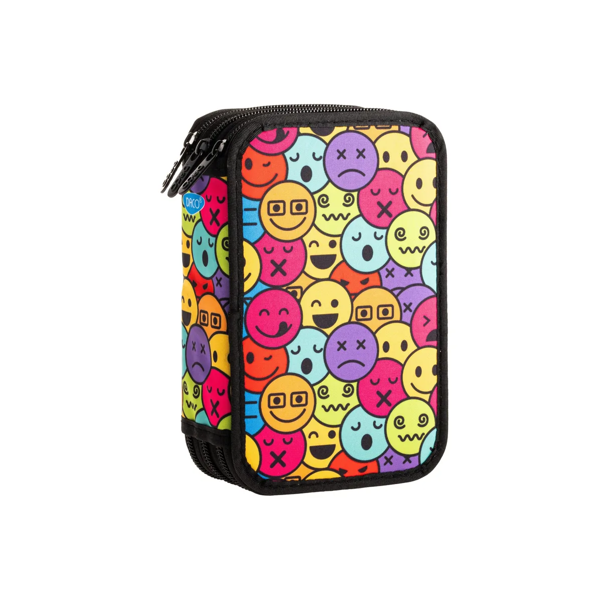 Penar Echipat Daco Emoticons 3 Fermoare Multicolor