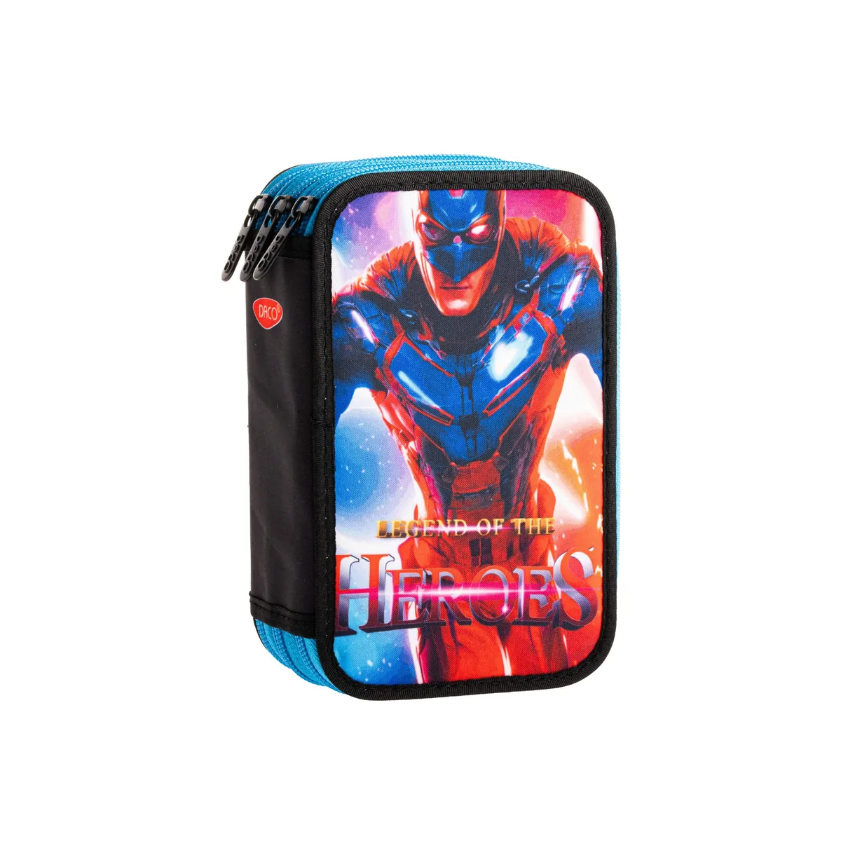Penar Echipat Daco Heroes 3 Compartimente 19.5x13x7cm