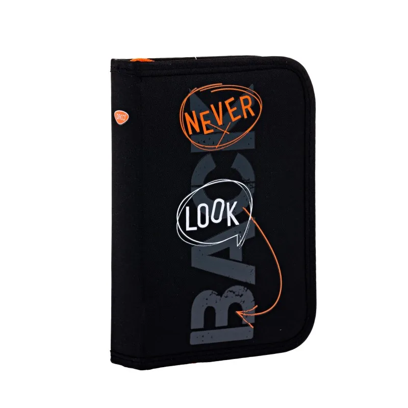 Penar Echipat Daco Never Look Back 47 Piese Negru Portocaliu