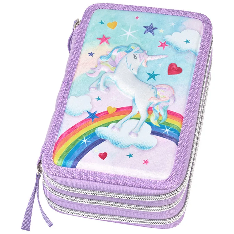 Penar Echipat Faber-Castell Unicorn 44 Piese 3 Fermoare