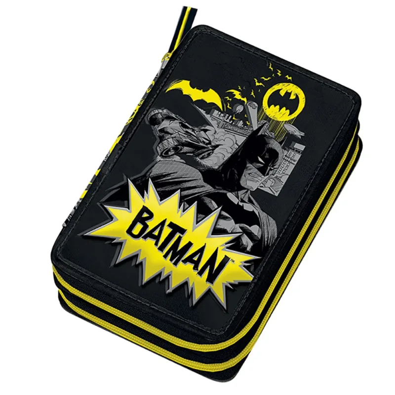 Penar Echipat Graffiti Batman cu Doua Compartimente