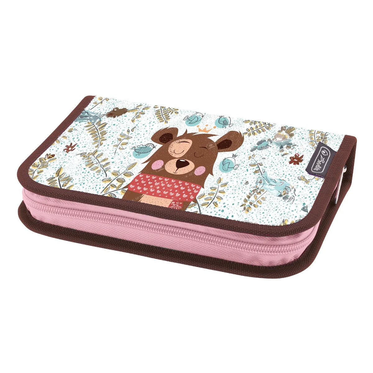 Penar Echipat Herlitz Cute Bear 1 Compartiment 34 Piese