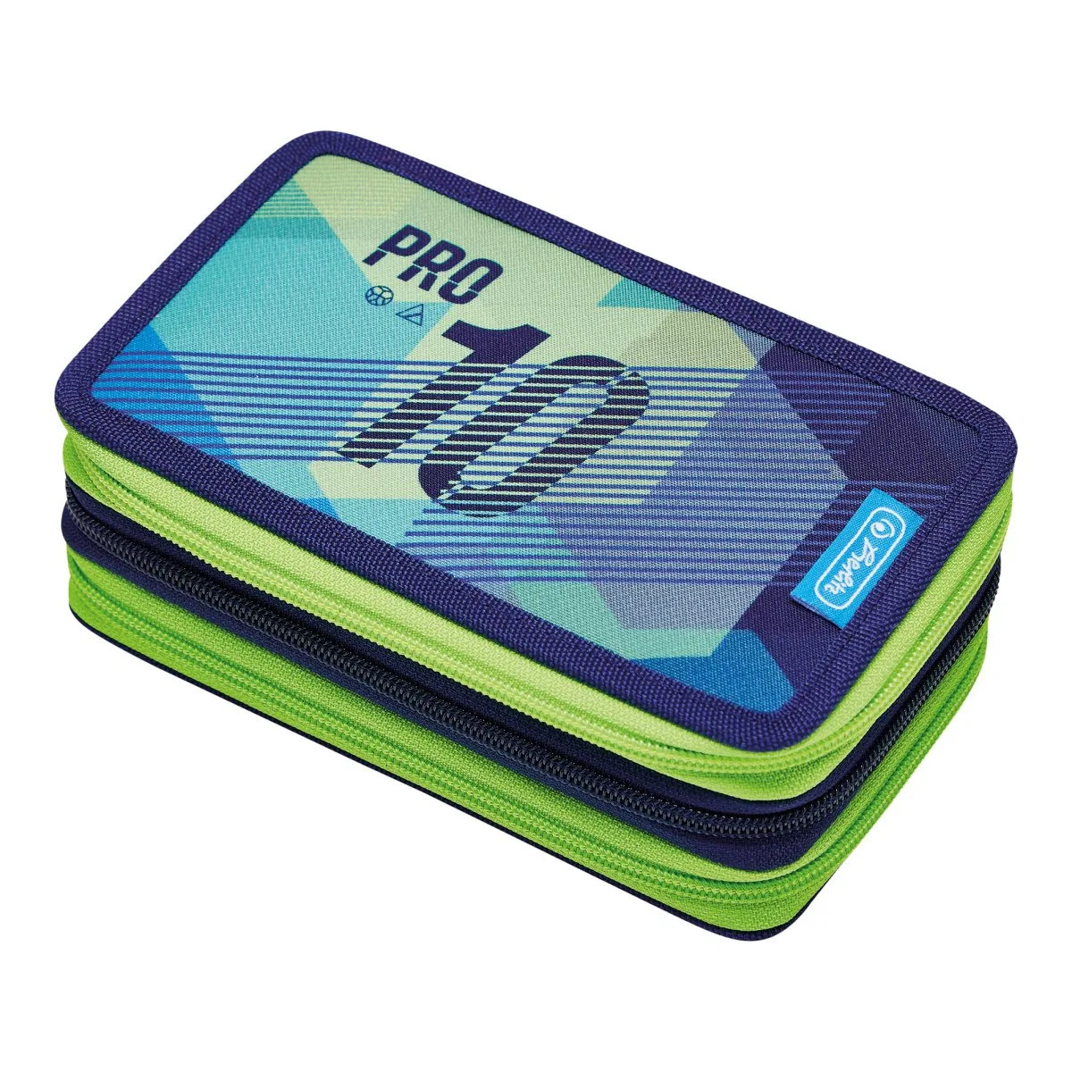Penar Echipat Herlitz Green Goal 31 Piese 3 Fermoare 19x11.5x7cm
