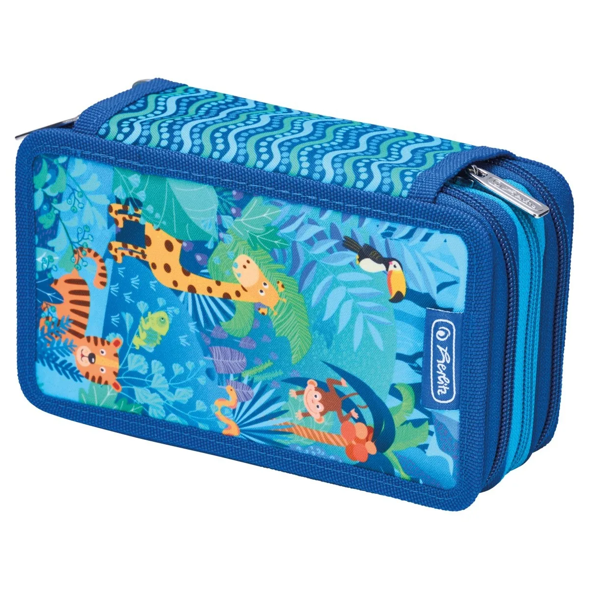 Penar Echipat Herlitz Jungle Safari 31 Piese Negru