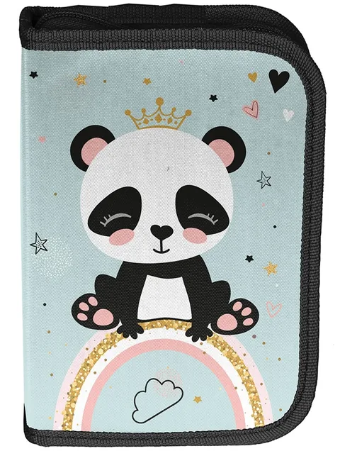 Penar Echipat Paso Panda Rainbow cu 1 Fermoar
