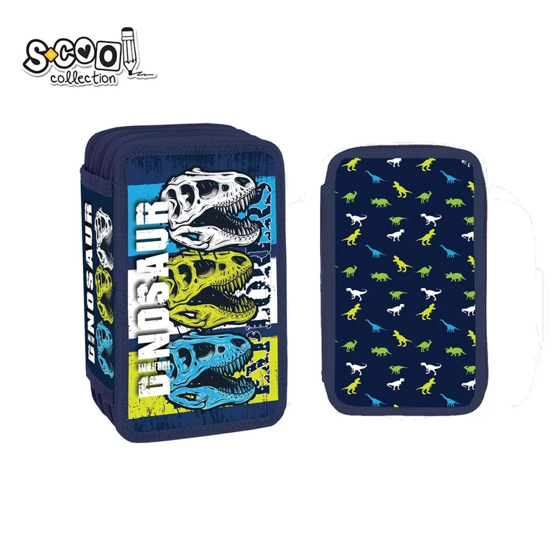 Penar Echipat Yollo Dinosaur 38 Piese 3 Fermoare