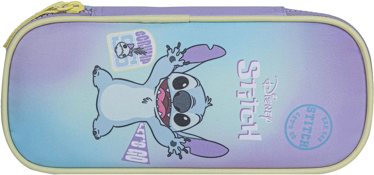 Penar Elipsoidal Kstationery Lilo & Stitch Let's Go cu 1 Fermoar