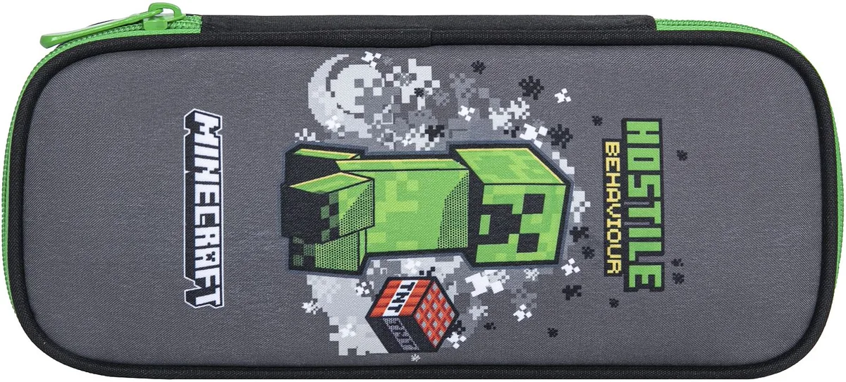 Penar Elipsoidal Kstationery Minecraft Short Fuse cu 1 Fermoar