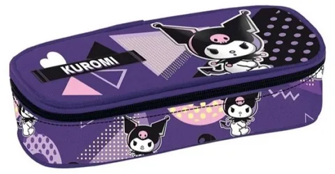 Penar Graffiti Kuromi Popart Oval 1 Fermoar