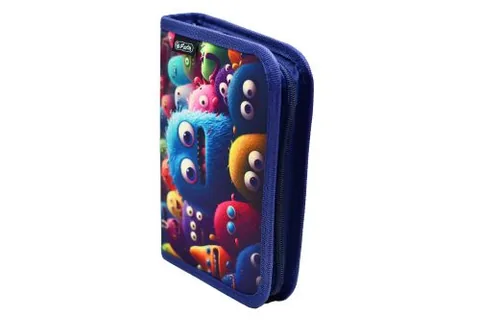 Penar Herlitz Blue Monster 1 Fermoar Neechipat