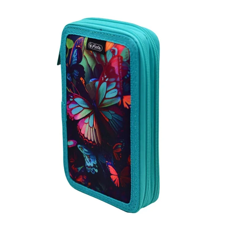 Penar Herlitz Butterflies 2 Fermoare 20x4.5x13cm