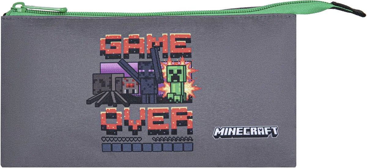Penar Kstationery Minecraft Game Over 1 Fermoar 3 Compartimente