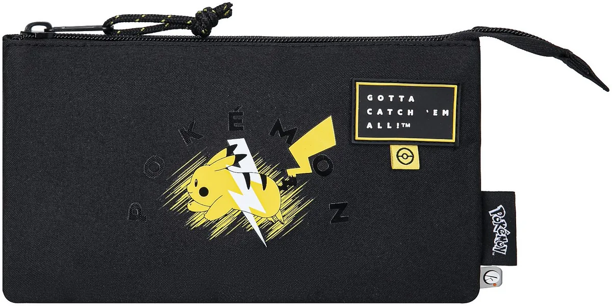 Penar Kstationery Pokemon Catch All cu 1 Fermoar si 3 Compartimente