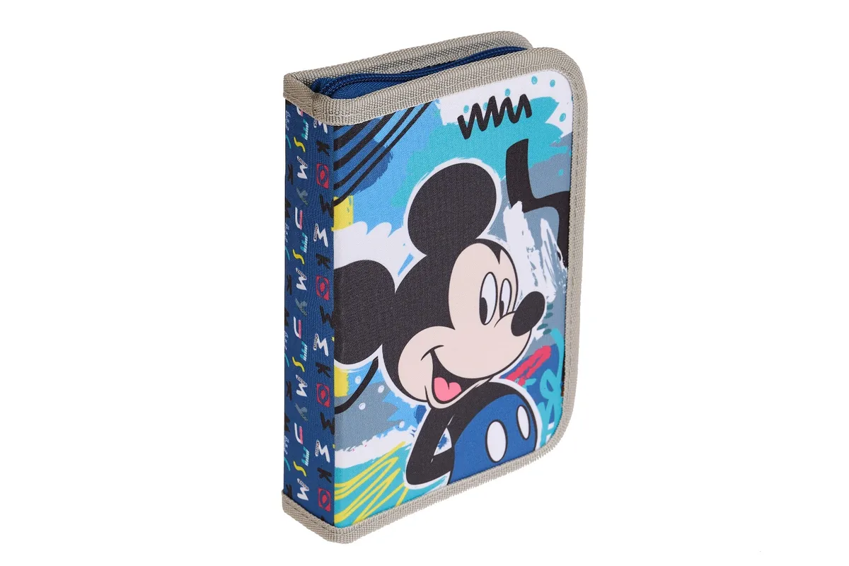Penar Litera Mickey 1 Fermoar 2 Flapsuri 19.5x13x3.5cm Neechipat
