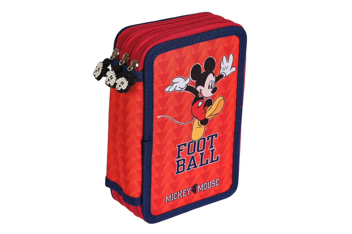 Penar Litera Mickey 3 Fermoare Neechipat 20.5x12.5x7cm