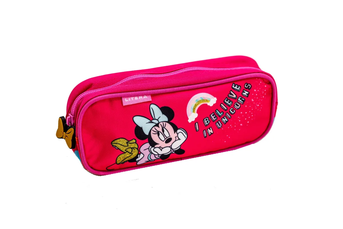 Penar Litera Minnie Mouse Dreptunghiular 1 Fermoar 20x8x5cm