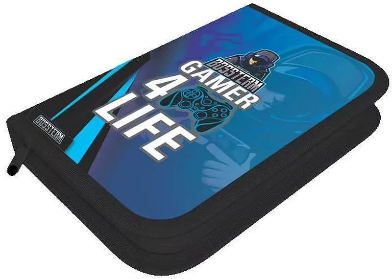 Penar Lizzy Card Gamer 4 Life cu 1 Fermoar