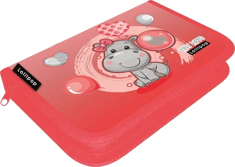 Penar Lizzy Card Lollipop Thiny Hippo cu 1 Fermoar