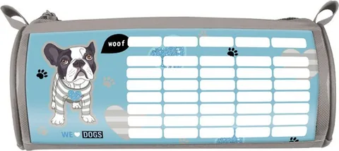 Penar Lizzy Card We Love Dogs Woof Oval cu Program