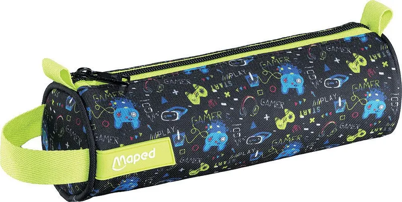 Penar Maped Jucător Oval cu 1 Fermoar cu Mâner