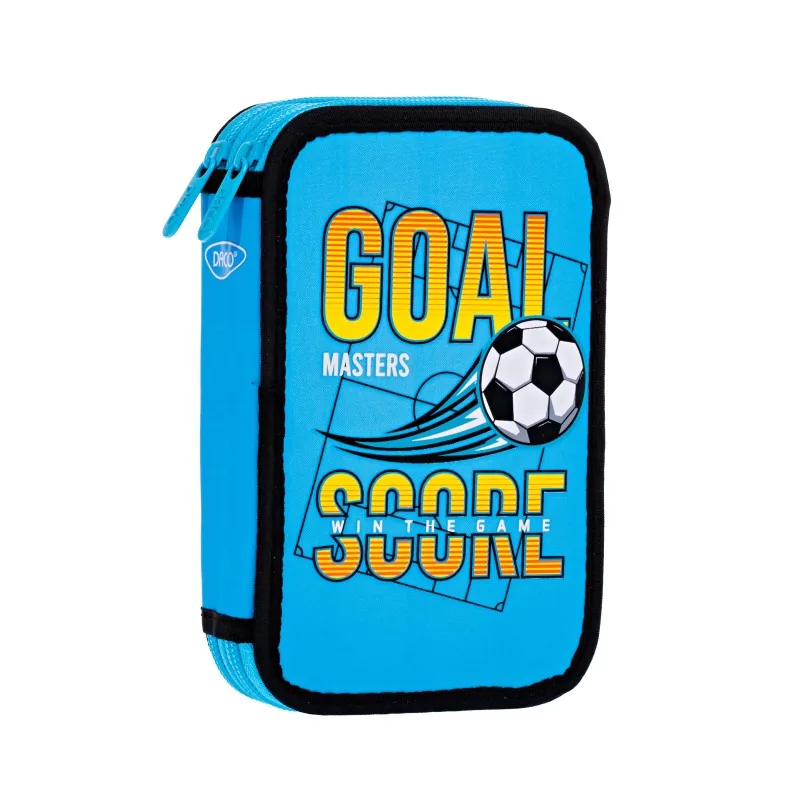 Penar Neechipat Daco Goal Masters 2 Fermoare 2 Compartimente Albastru