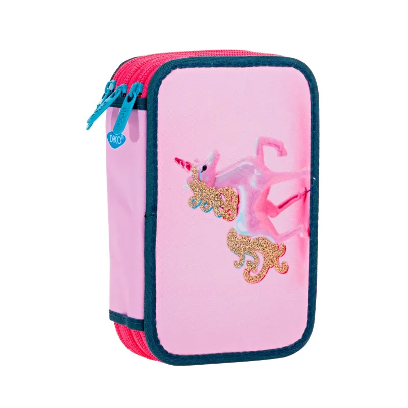 Penar Neechipat Daco Unicorn 3 Fermoare Roz