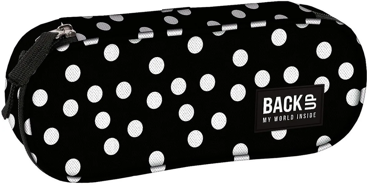 Penar Oval BackUp 8 A Retro Polka Dots