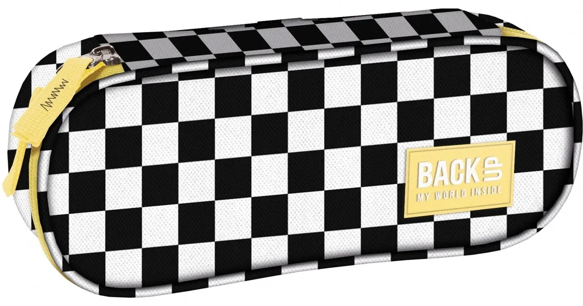 Penar Oval BackUp 8A Checkerboard Yellow