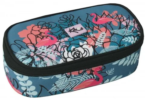 Penar Oval Kaos Flamingo