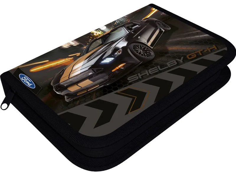 Penar Oval Lizzy Card Ford Mustang Shelby cu 1 Fermoar
