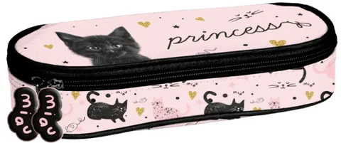 Penar Oval Paso Black Cat cu Fermoar