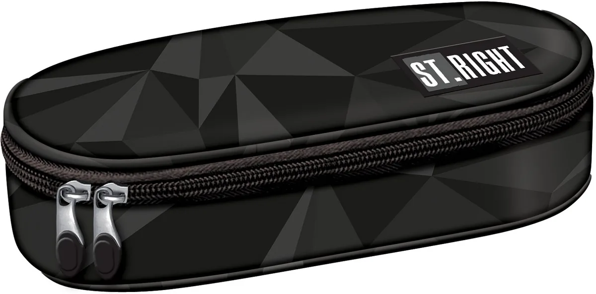 Penar Oval St. Right Geometric Grey 1 Fermoar