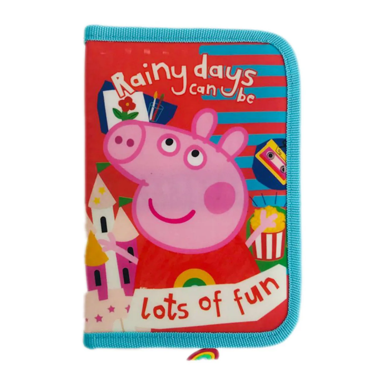 Penar Peppa Pig cu Fermoar si 2 Flapsuri