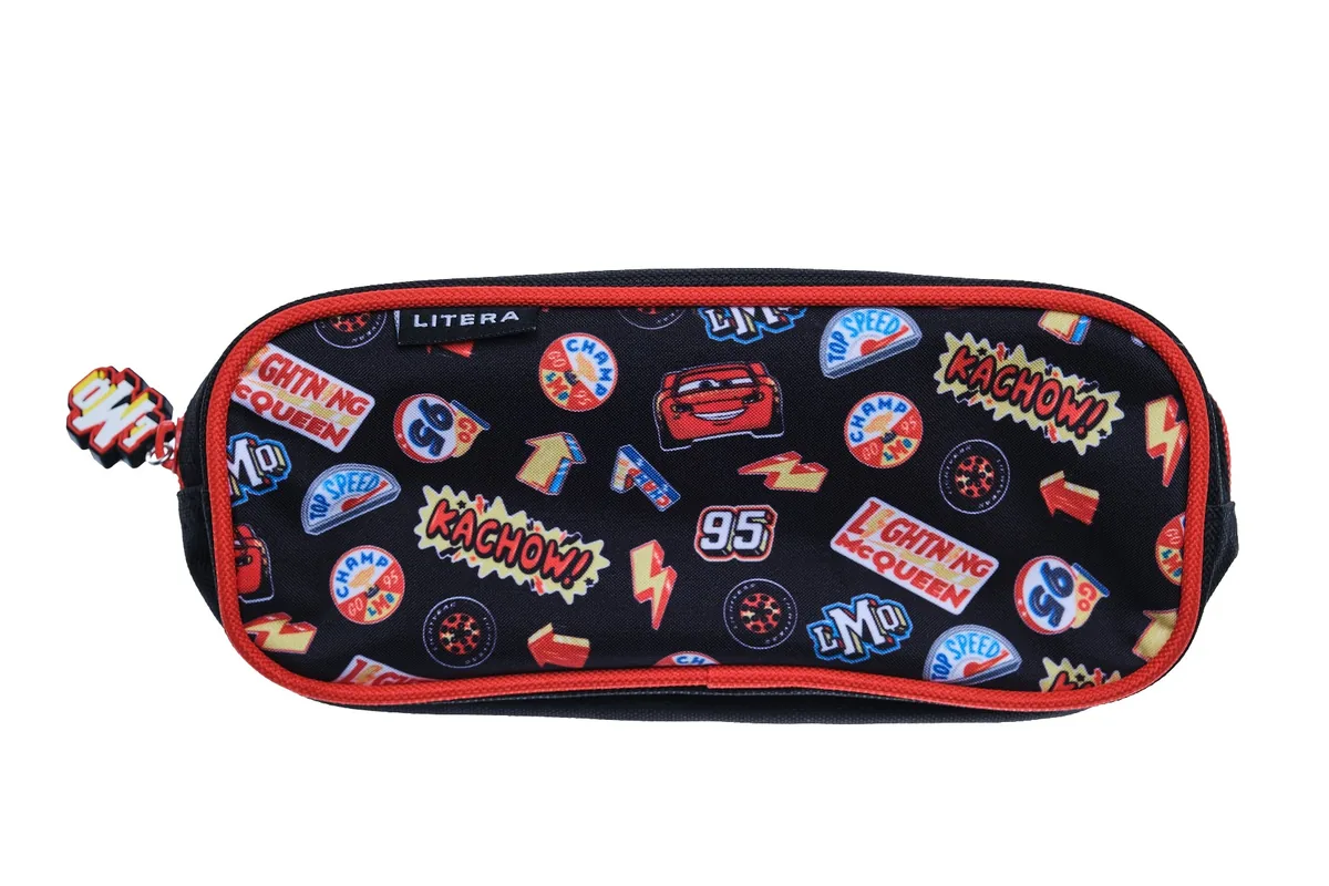 Penar Rectangular Litera Cars 20x8x5cm 1 Fermoar