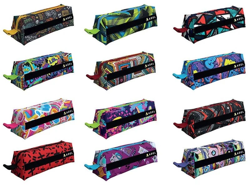Penar Scolar Adel Game 1 Fermoar 19cm Asortiment