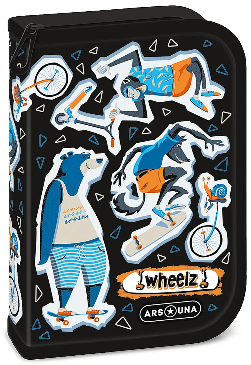 Penar Scolar Ars Una Wheelz Echipat 1 Compartiment