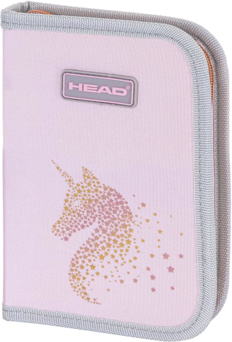 Penar Școlar Astra Head 1 Fermoar Deschidere Dublă Rose Gold
