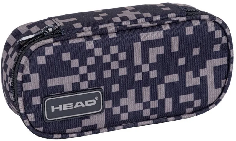 Penar Școlar Astra Head Oval Blocuri Gri 1 Fermoar
