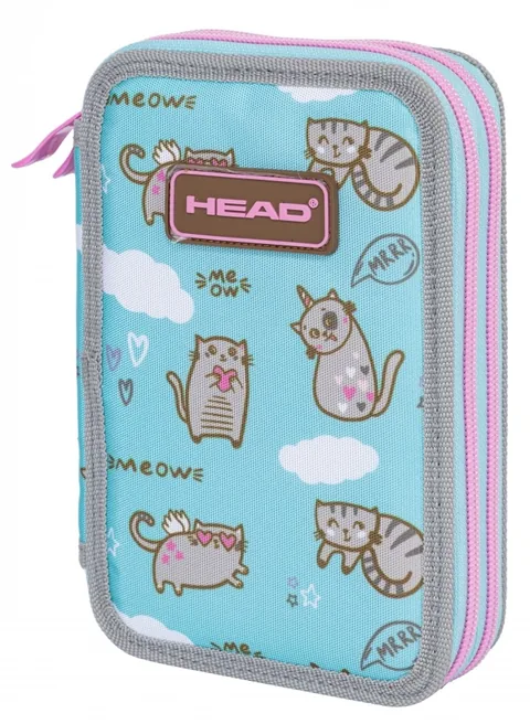 Penar Scolar Astra Head Pisicut 2 Fermoare