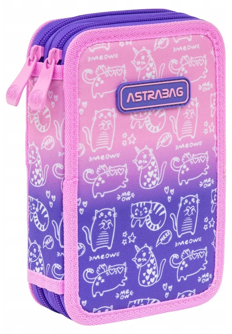Penar Scolar Astra Kitty 2 Fermoare Fara Accesorii