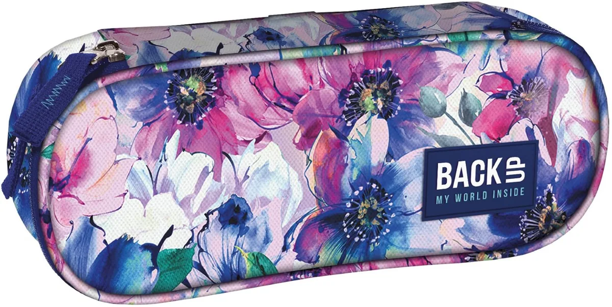 Penar Scolar BackUp A Bloom Oval cu Fermoar