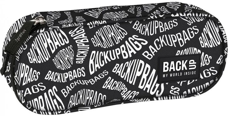Penar Școlar BackUp A Fonts Oval 1 Fermoar