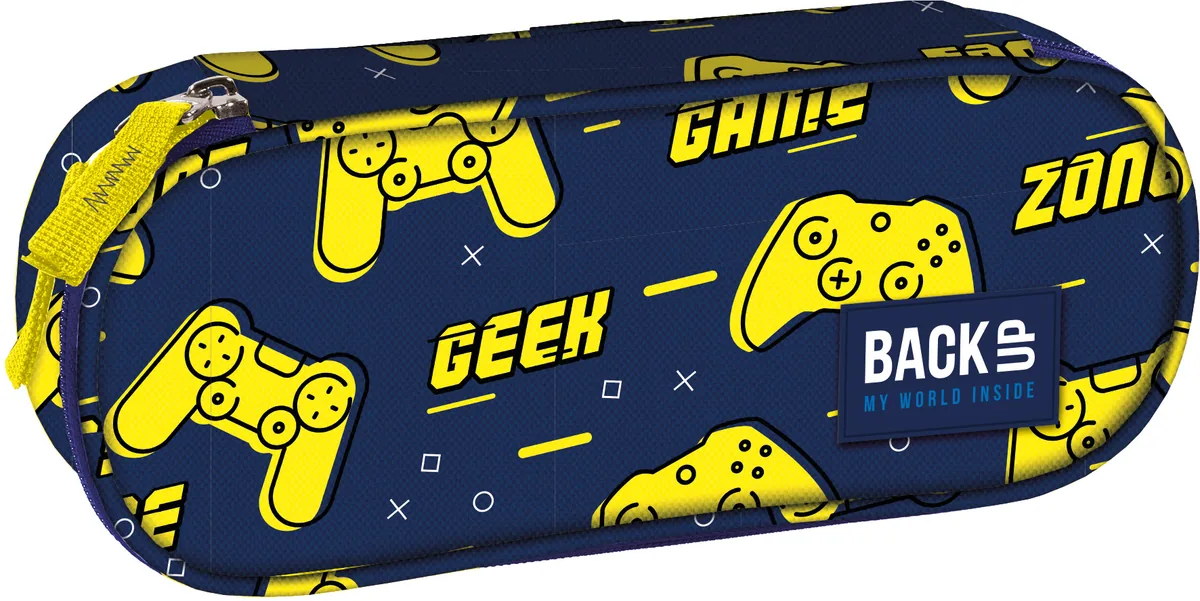 Penar Scolar BackUp A Game Zone Oval 1 Fermoar