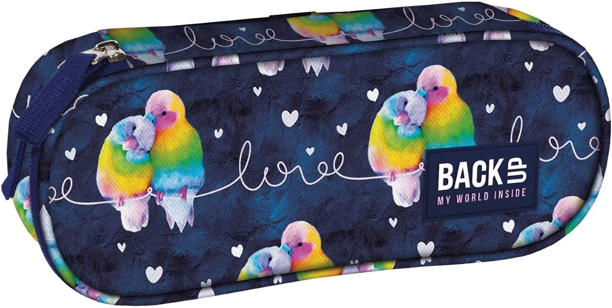 Penar Scolar BackUp A Lovebirds Oval 1 Fermoar