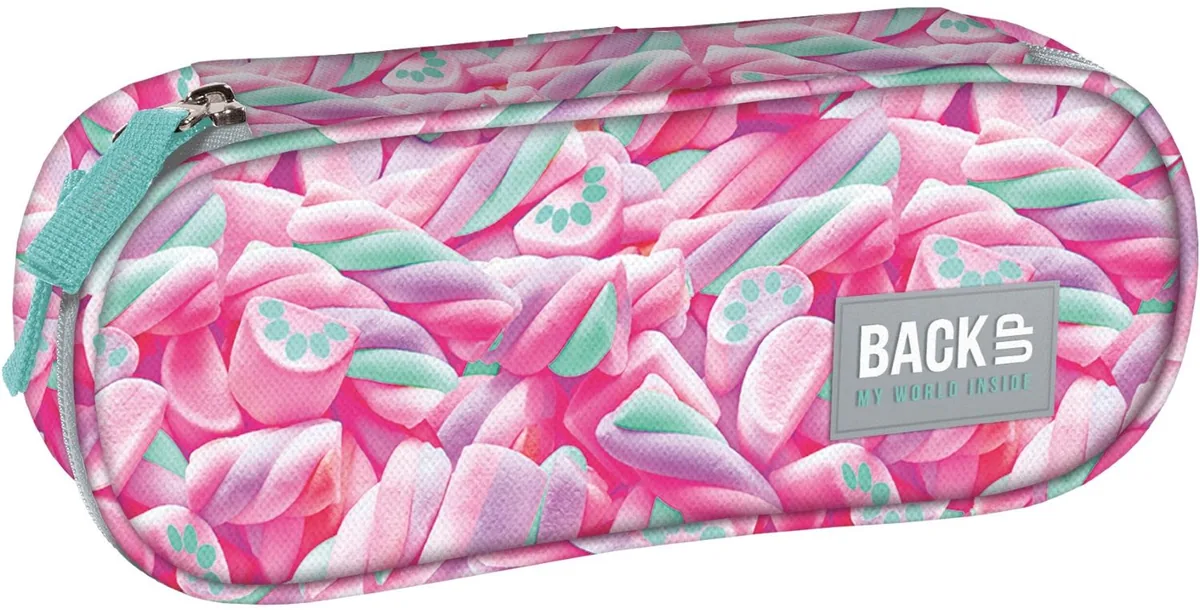 Penar Scolar BackUp A Oval 1 Fermoar Marshmallow
