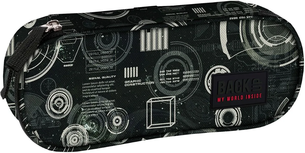 Penar Scolar BackUp A Radar Oval 1 Fermoar