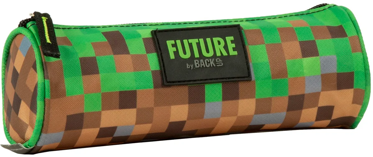 Penar Scolar BackUp Future Pixels Oval 1 Fermoar
