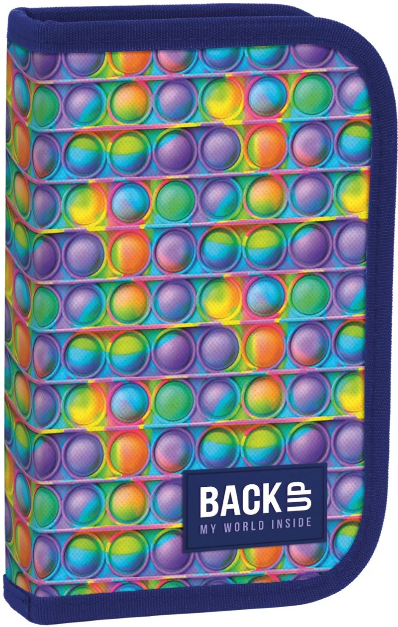Penar Scolar BackUp SW Pop-It cu Rechizite 1 Fermoar