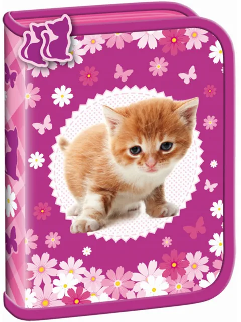 Penar Scolar Bambino Premium Cat cu Fermoar
